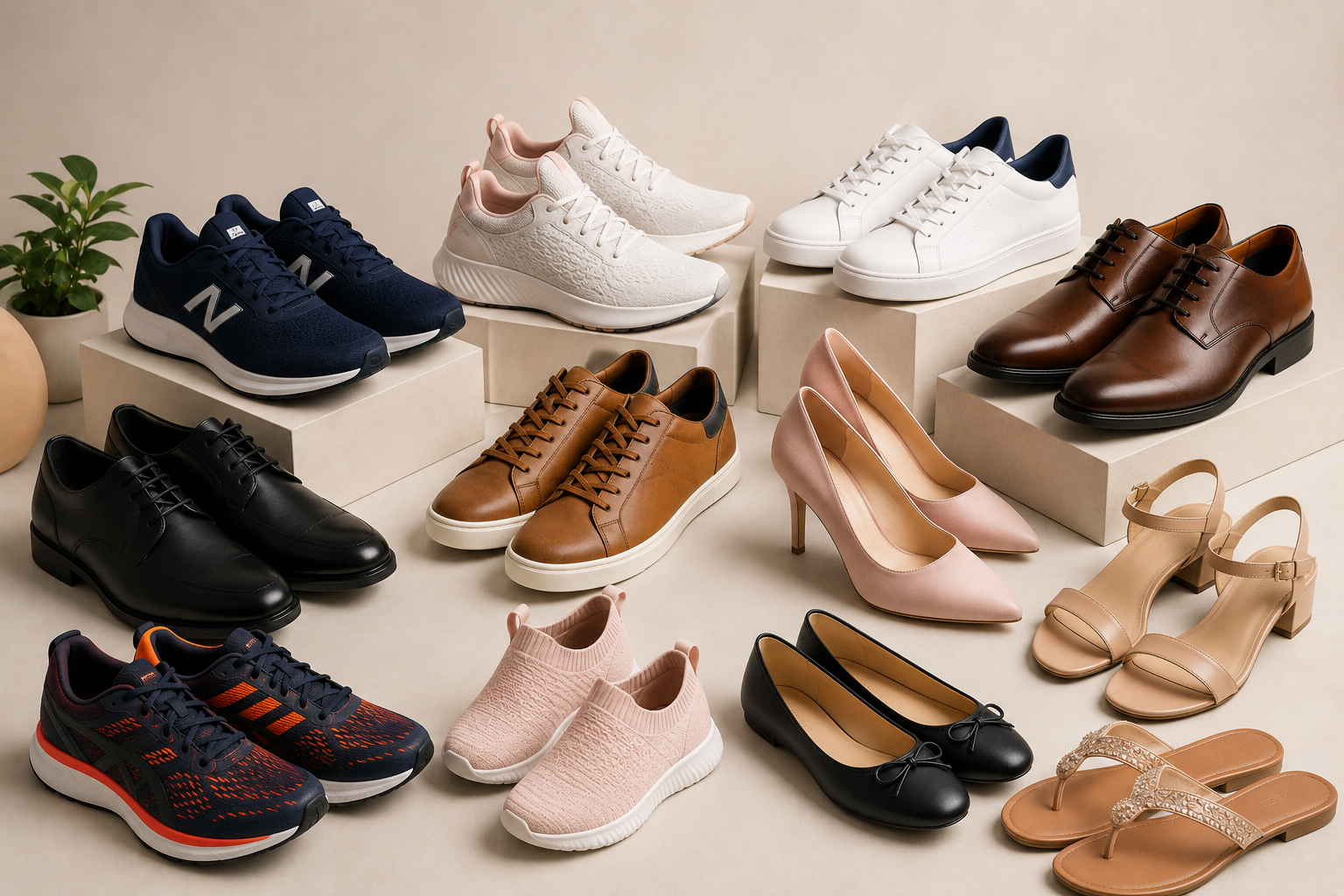 Men's and Women's Shoes Collection