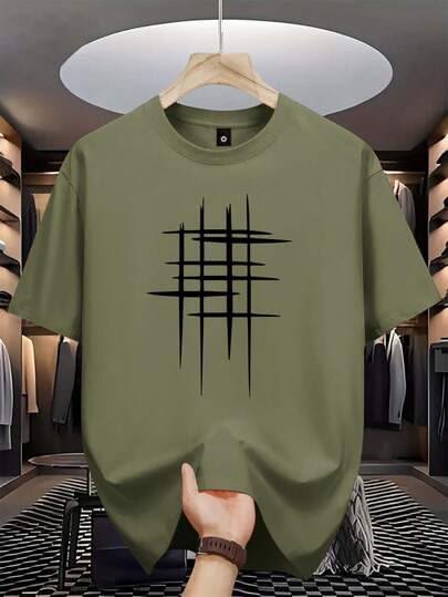 Men Soft Pure Cotton Round Neck Half Sleeve Tshirt